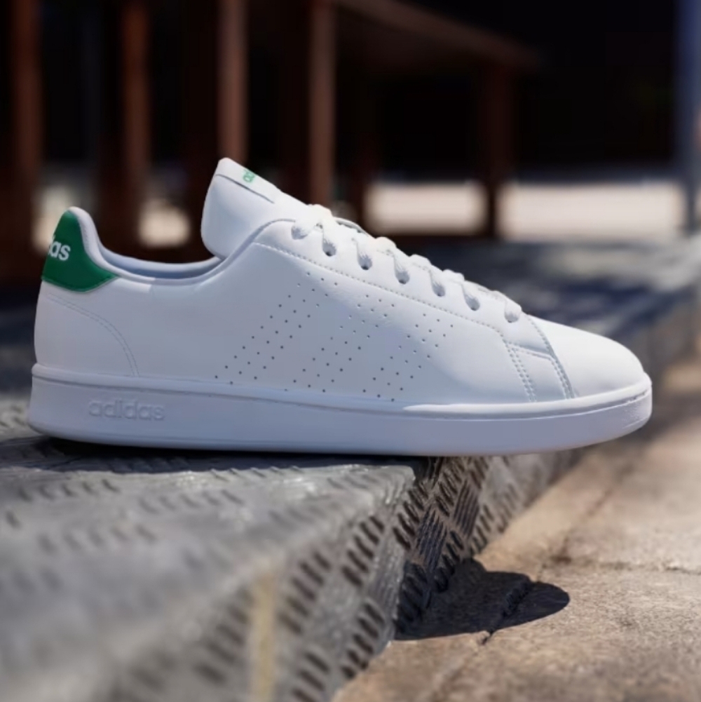 adidas Advantage Sneakers-White/Green